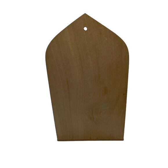 Salt Box Wall Art Folk Art Matterhorn Vintage Craft Food Canister Swiss Retro - Picture 4 of 12